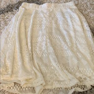 Lace Midi Skirt